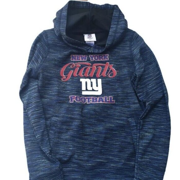 New York Giants Performance Activewear Sweatshirt Hoodie Girls Size L - Picture 1 of 5